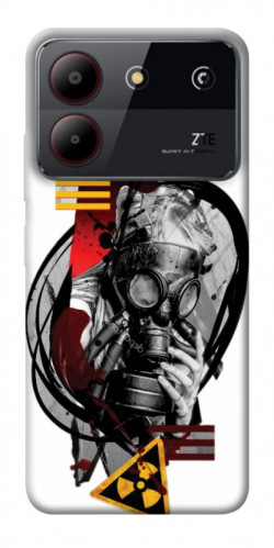 Чехол itsPrint Сталкер 2 для ZTE Blade A54 4G