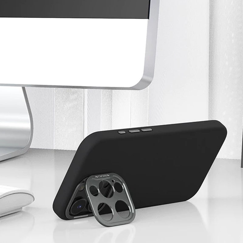 Чехол Silicone Nillkin LensWing Prop Magnetic для Apple iPhone 16 Pro (6.3) на картинке №5