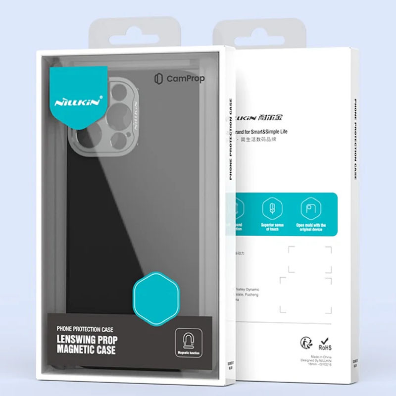 Чехол Silicone Nillkin LensWing Prop Magnetic для Apple iPhone 16 Pro (6.3) на картинке №7