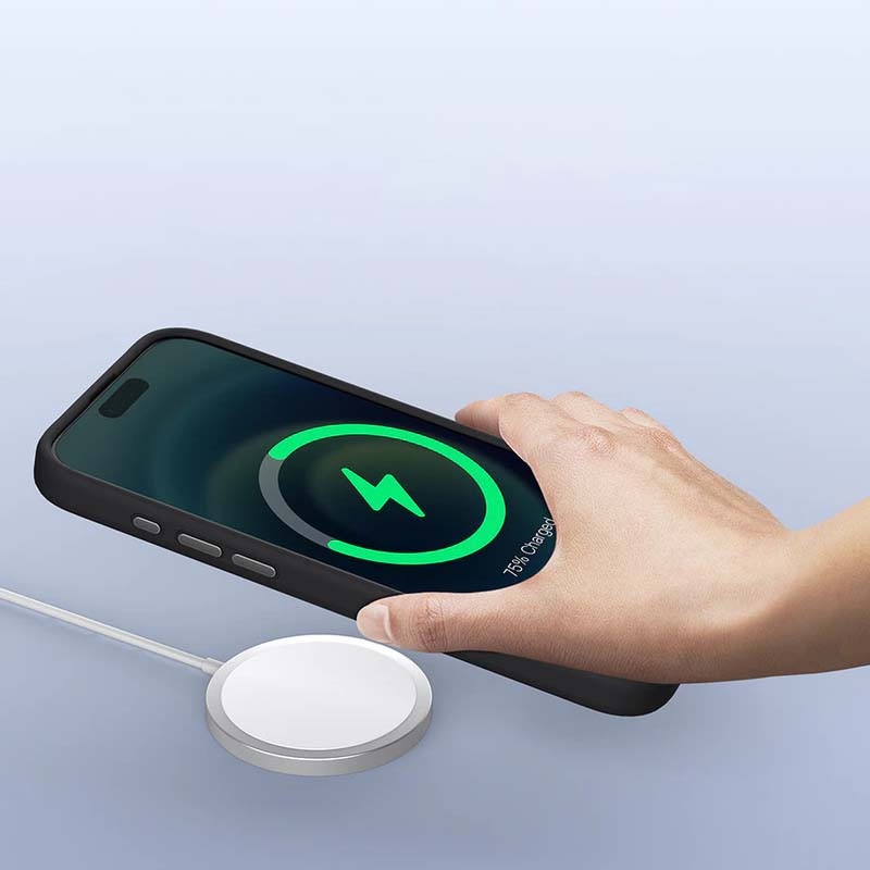 Чехол Silicone Nillkin LensWing Prop Magnetic для Apple iPhone 16 Pro (6.3) на картинке №8