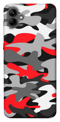 Чехол itsPrint Красно-серый камуфляж для Samsung Galaxy A04