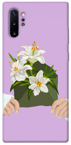 Чохол itsPrint Flower message для Samsung Galaxy Note 10 Plus