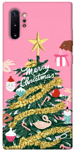 Чехол itsPrint Праздничная елка для Samsung Galaxy Note 10 Plus