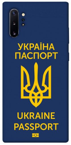 Чехол itsPrint Паспорт українця для Samsung Galaxy Note 10 Plus