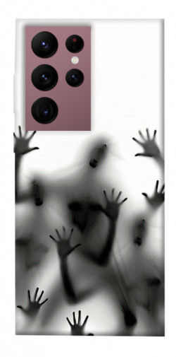 Чехол itsPrint Shadows of horror для Samsung Galaxy S22 Ultra