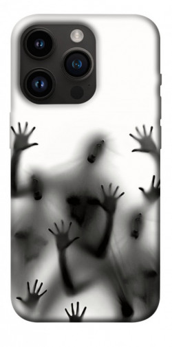 Чохол itsPrint Shadows of horror для Apple iPhone 14 Pro (6.1")