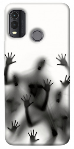 Чехол itsPrint Shadows of horror для Nokia G11 Plus