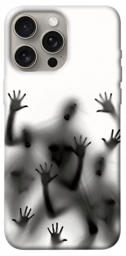 Чехол itsPrint Shadows of horror для Apple iPhone 15 Pro Max (6.7")