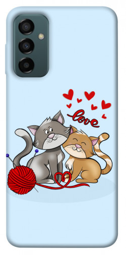 Чохол itsPrint Два коти Love для Samsung Galaxy M13 4G