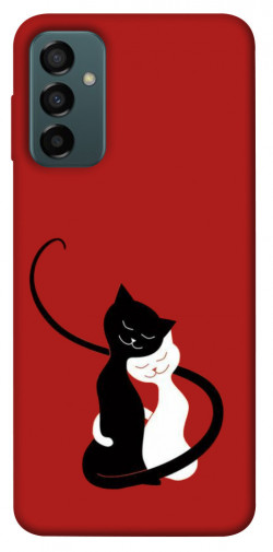 Чехол itsPrint Влюбленные коты для Samsung Galaxy M13 4G