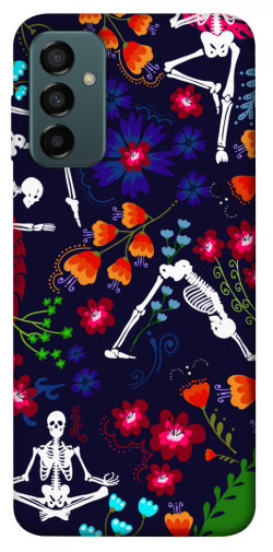 Чехол itsPrint Yoga skeletons для Samsung Galaxy M13 4G