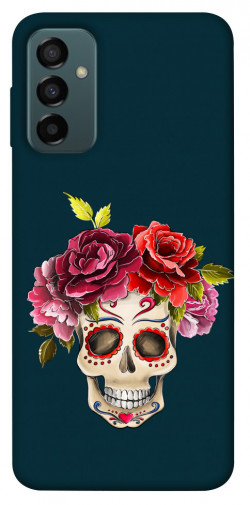 Чехол itsPrint Flower skull для Samsung Galaxy M13 4G