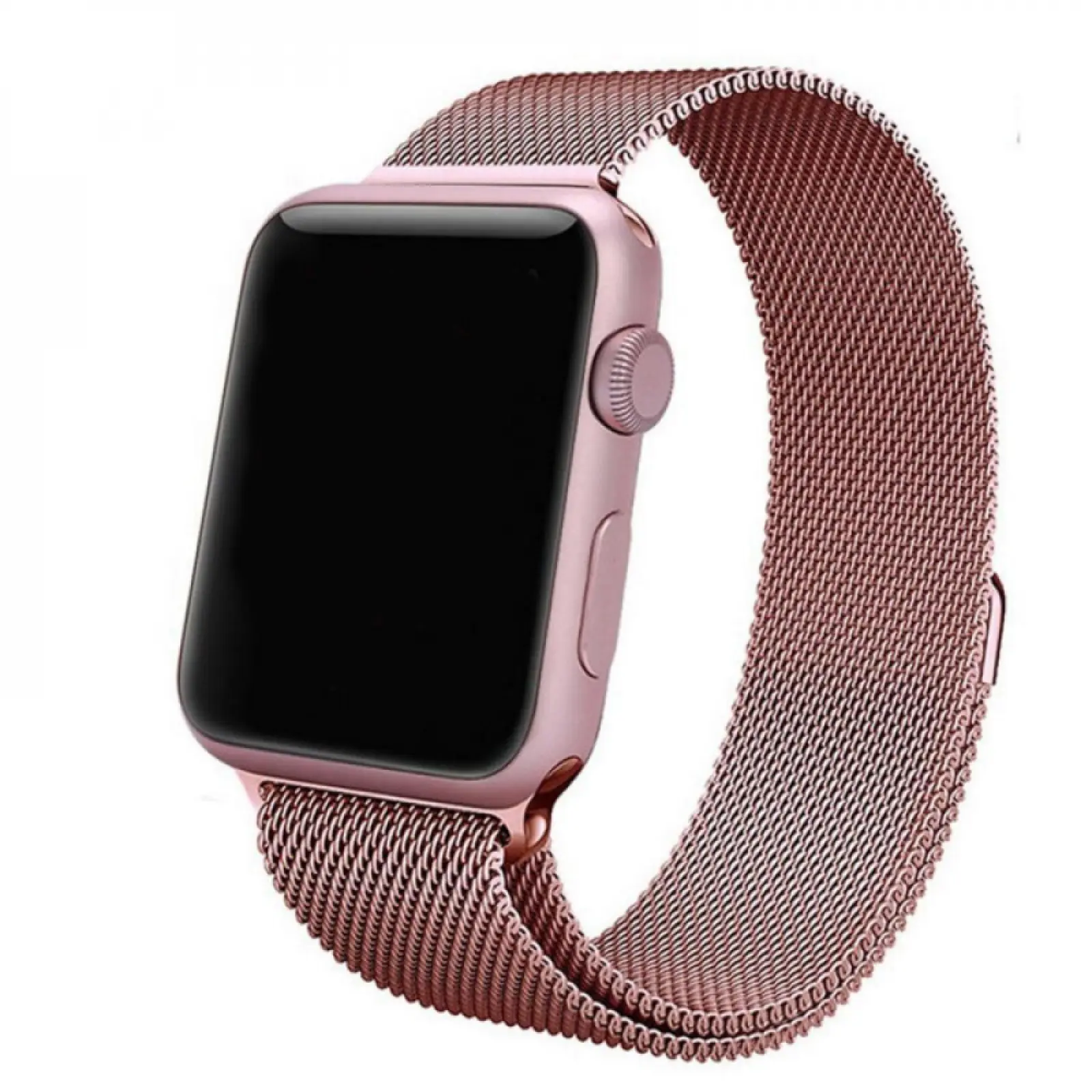Уценка Ремешок Milanese Loop Design для Apple Watch 38/40/41/42mm(ser.10), Поврежденная упаковка / Rose Gold 1, Металл, купить оптом с доставкой
