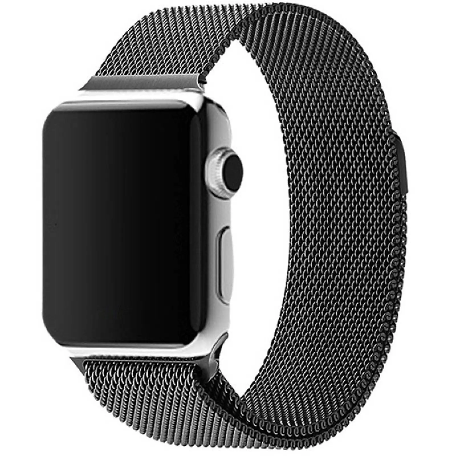Уценка Ремешок Milanese Loop Design для Apple Watch 38/40/41/42mm(ser.10), Поврежденная упаковка / Space grey, Металл, купить оптом с доставкой