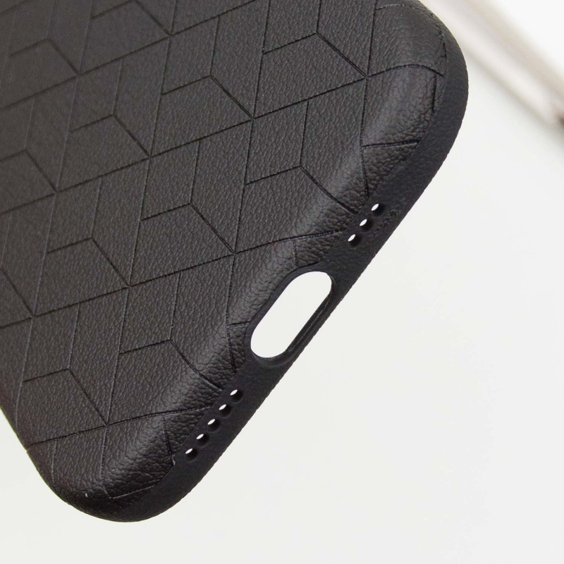 Кожаный чехол Carved with MagSafe для Apple iPhone 16 (6.1) на картинке №6