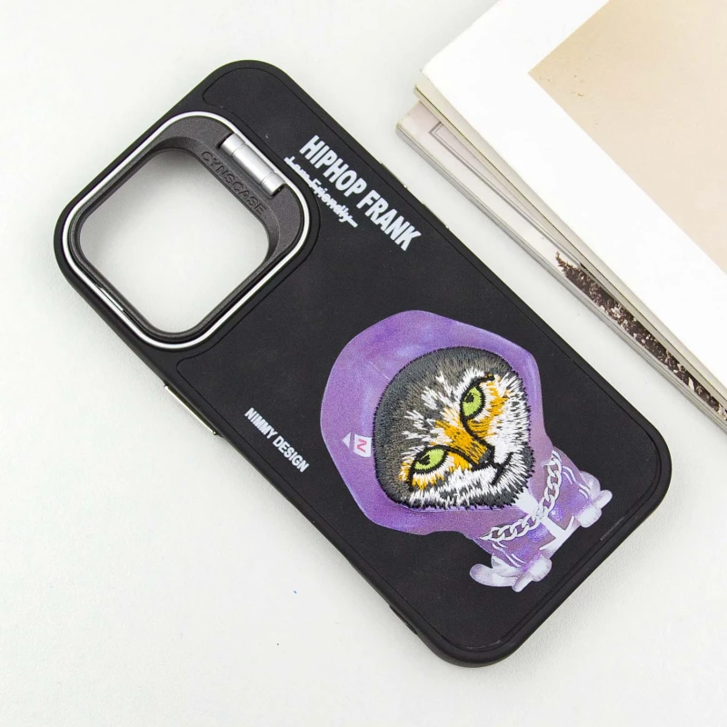 TPU+PC чехол Friends для Apple iPhone 15 Pro (6.1"), Black Cat 2, TPU+PC, купить оптом с доставкой