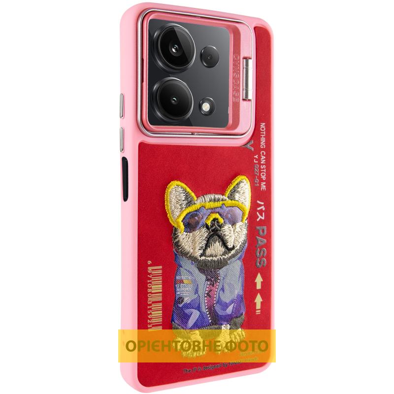 Чехол с подставкой Friends для Xiaomi Poco X6 | с оригинальной вышивкой на картинке №1