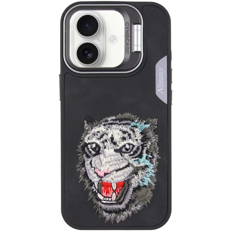 TPU+PC чехол Friends для Apple iPhone 16 (6.1"), Black Tiger 1, TPU+PC, купить оптом с доставкой