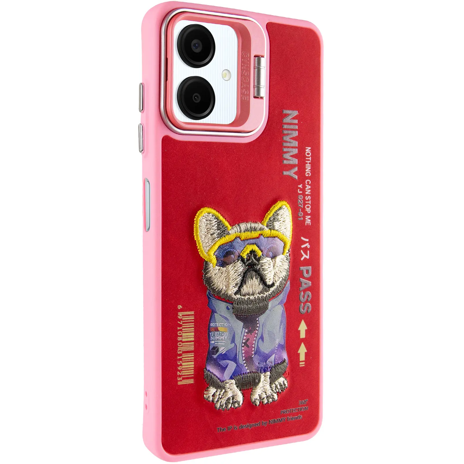 TPU+PC чехол Friends для Samsung Galaxy A06, Pink Dog, TPU+PC, купить оптом с доставкой