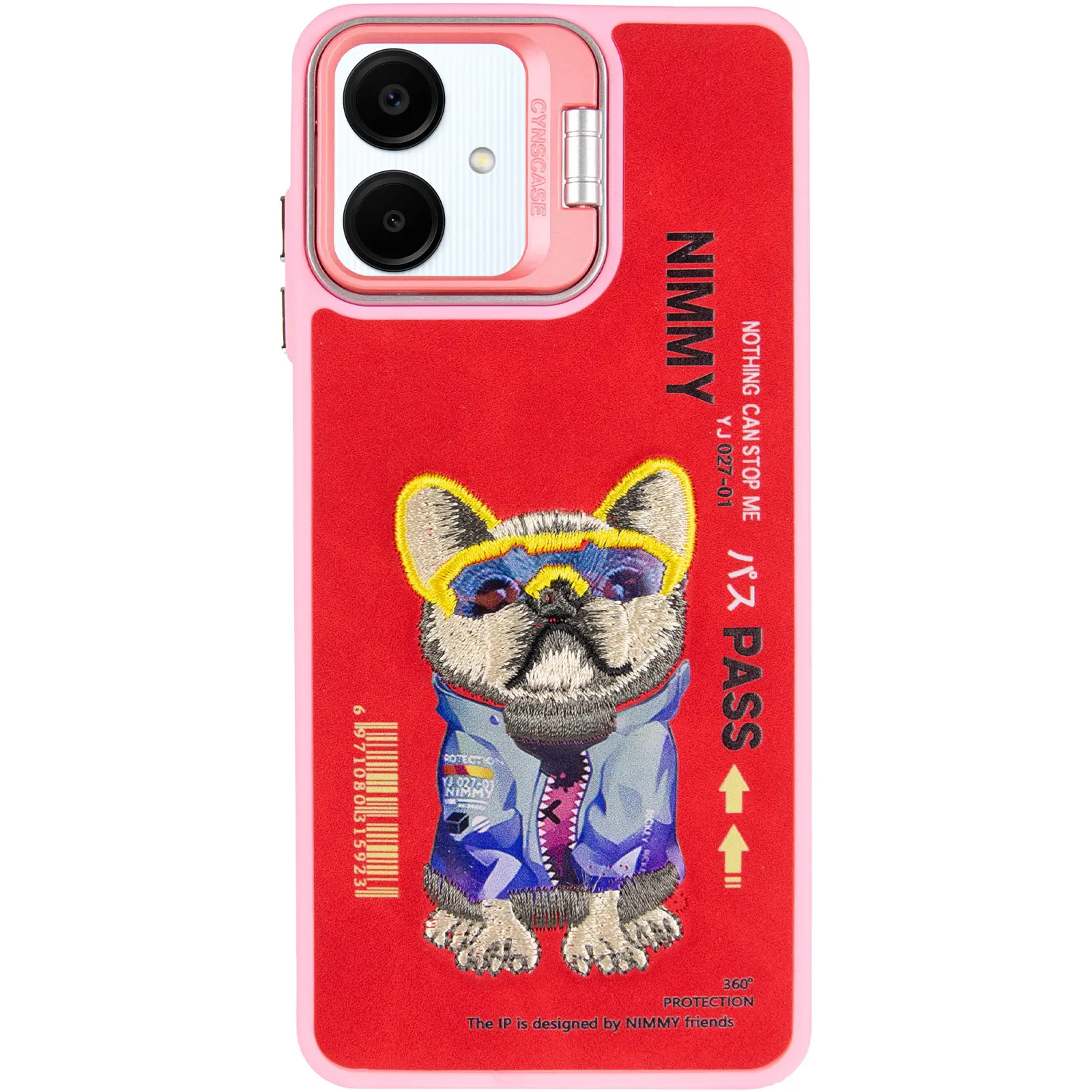 TPU+PC чехол Friends для Samsung Galaxy A06, Pink Dog 7, TPU+PC, купить оптом с доставкой