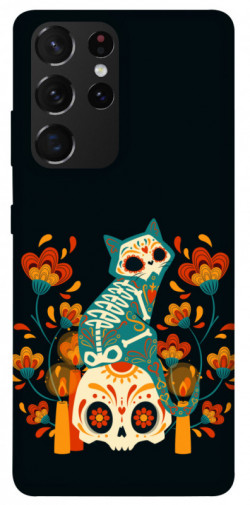 Чехол itsPrint Bones and Blooms для Samsung Galaxy S21 Ultra