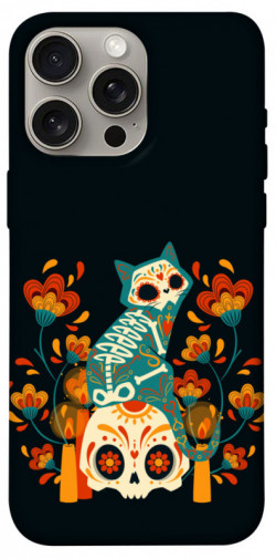 Чехол itsPrint Bones and Blooms для Apple iPhone 15 Pro Max (6.7")