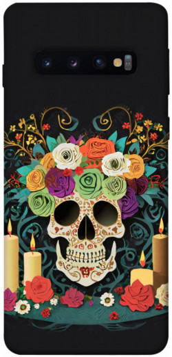 Чохол itsPrint Skull of celebration для Samsung Galaxy S10