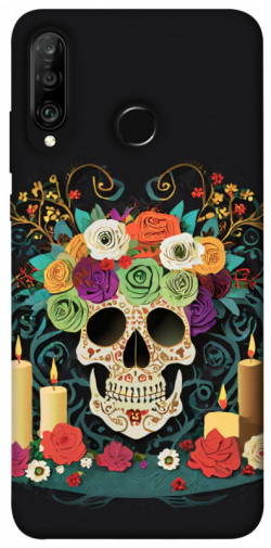 Чехол itsPrint Skull of celebration для Huawei P30 lite