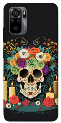 Чохол itsPrint Skull of celebration для Xiaomi Redmi Note 10 / Note 10s