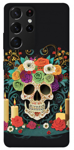 Чохол itsPrint Skull of celebration для Samsung Galaxy S21 Ultra