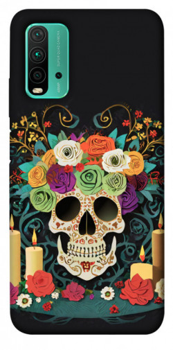 Чехол itsPrint Skull of celebration для Xiaomi Redmi Note 9 4G / Redmi 9 Power / Redmi 9T