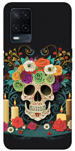 Чехол itsPrint Skull of celebration для Oppo A54 4G