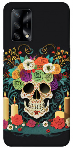 Чехол itsPrint Skull of celebration для Oppo A74 4G