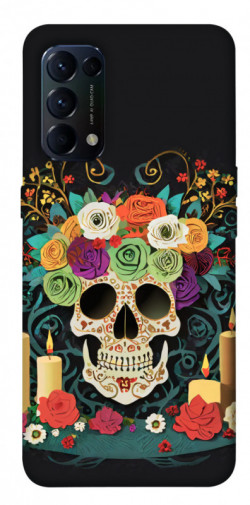 Чохол itsPrint Skull of celebration для Oppo Reno 5 4G