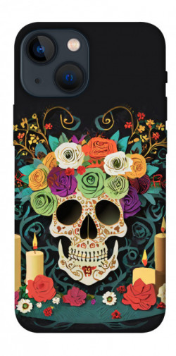 Чохол itsPrint Skull of celebration для Apple iPhone 13 mini (5.4")