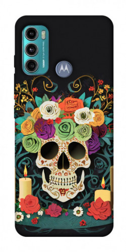 Чохол itsPrint Skull of celebration для Motorola Moto G60