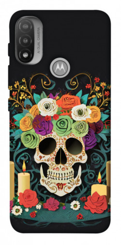 Чохол itsPrint Skull of celebration для Motorola Moto E20