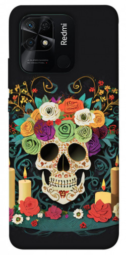 Чехол itsPrint Skull of celebration для Xiaomi Redmi 10C