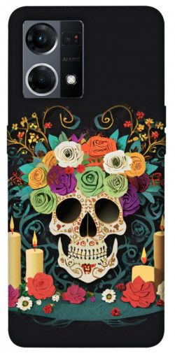 Чохол itsPrint Skull of celebration для Oppo Reno 7 4G