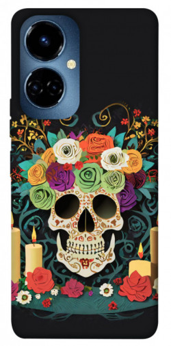 Чехол itsPrint Skull of celebration для TECNO Camon 19 (CI6n) / 19 Pro (CI8n)