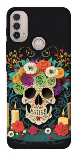 Чохол itsPrint Skull of celebration для Motorola Moto E40