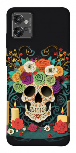 Чохол itsPrint Skull of celebration для Motorola Moto G32