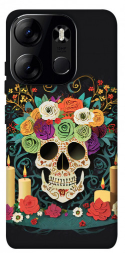 Чехол itsPrint Skull of celebration для Tecno Spark Go 2023