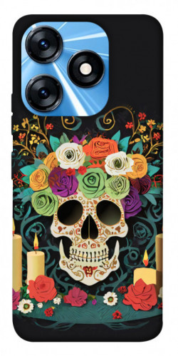 Чехол itsPrint Skull of celebration для TECNO Spark 10 Pro