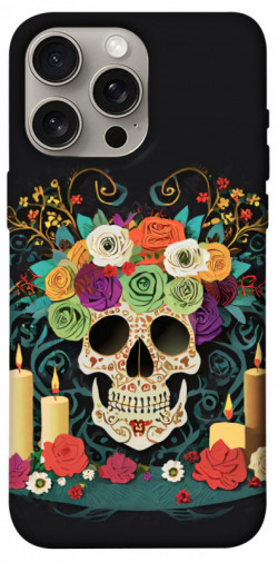 Чохол itsPrint Skull of celebration для Apple iPhone 15 Pro Max (6.7")