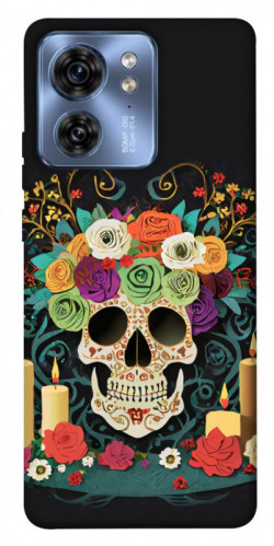 Чохол itsPrint Skull of celebration для Motorola Edge 40