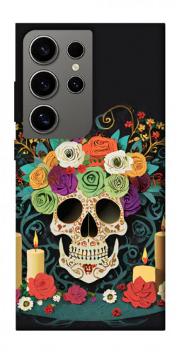 Чохол itsPrint Skull of celebration для Samsung Galaxy S24 Ultra