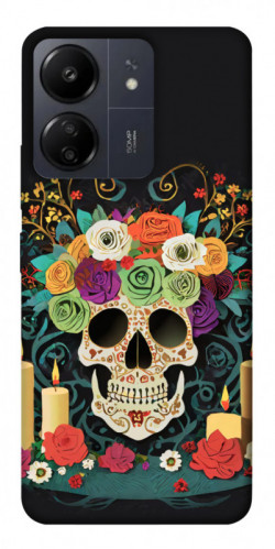 Чохол itsPrint Skull of celebration для Xiaomi Redmi 13C