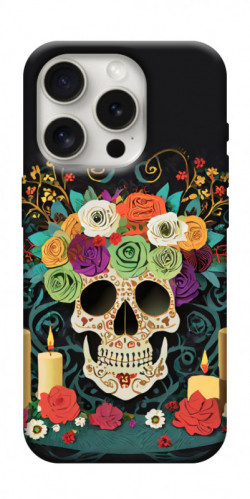 Чохол itsPrint Skull of celebration для Apple iPhone 16 Pro (6.3")