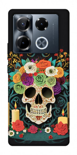 Чехол itsPrint Skull of celebration для Infinix Note 40 Pro 4G